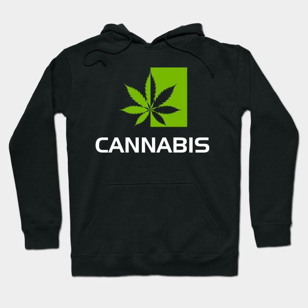 nvidia cannabis Hoodie by otastd